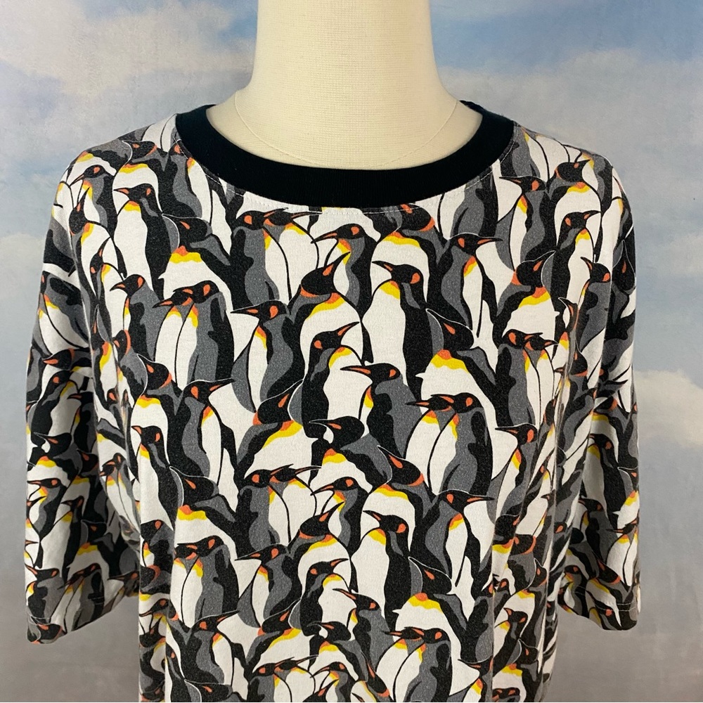 Penguins Tee from Antarctic Shop Christchurch New Zealand Size XL - Picture 5 of 5